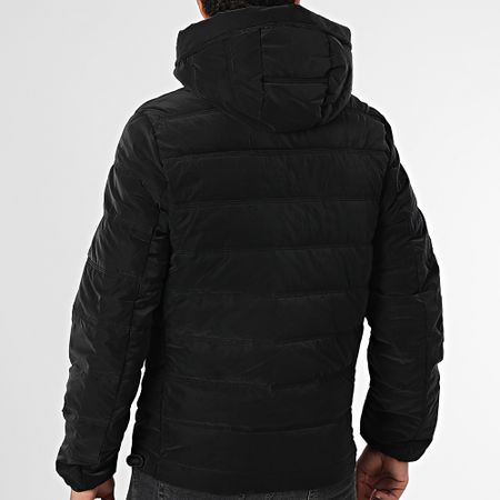 Frilivin - Chaqueta negra con capucha