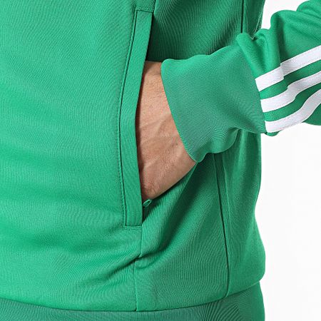 Adidas Originals - IK3514 Sudadera con cremallera Verde