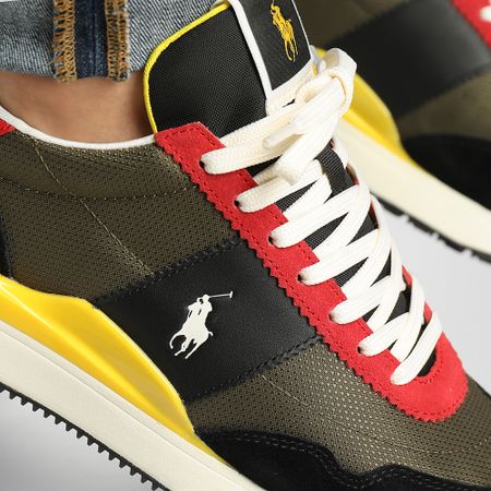Polo Ralph Lauren - Train 89 Zapatillas Verde Amarillo Rojo