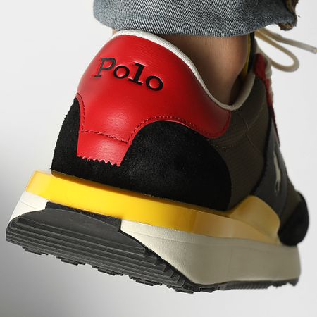 Polo Ralph Lauren - Train 89 Zapatillas Verde Amarillo Rojo