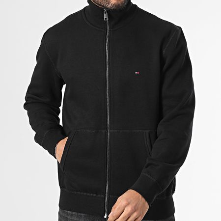 Tommy Hilfiger - Sudadera con cremallera Essential Fleece 8083 Negro