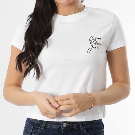Calvin Klein - Camiseta mujer 4984 Blanca