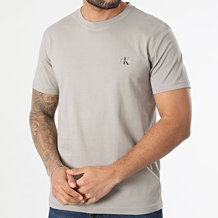Calvin Klein - Lote de 2 camisetas 0199 Blanco Topo