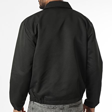 Ikao - Chaqueta negra con cremallera