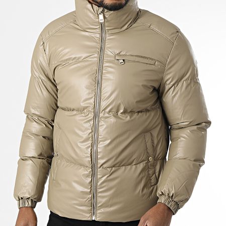 KZR - Chaqueta de plumón gris topo
