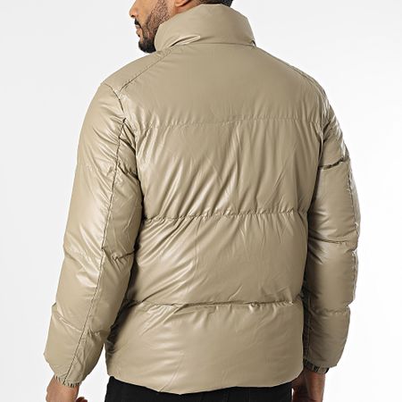 KZR - Chaqueta de plumón gris topo