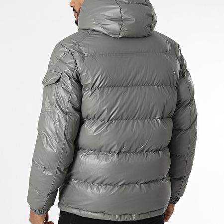 KZR - Chaqueta gris con capucha