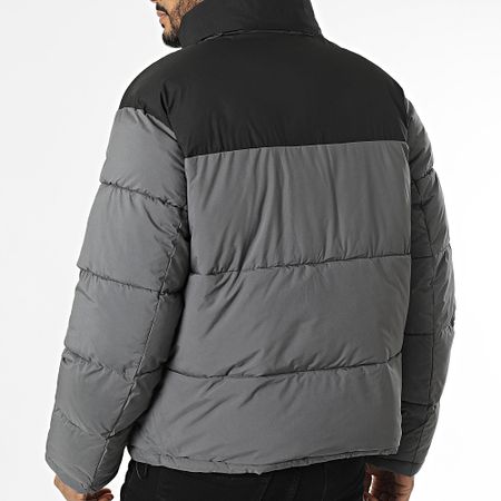 Kymaxx - Gris Carbón Negro Abrigo