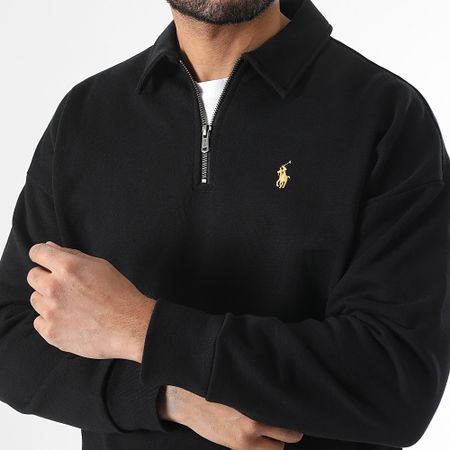 Polo Ralph Lauren - Original Player Zip Neck Sweat Top Negro