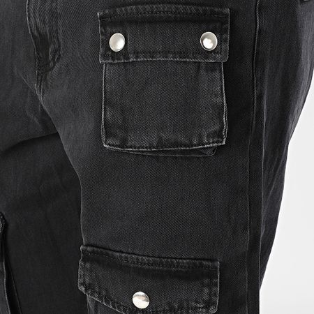 2Y Premium - Cargo Pants Baggy Fit Jeans Negro