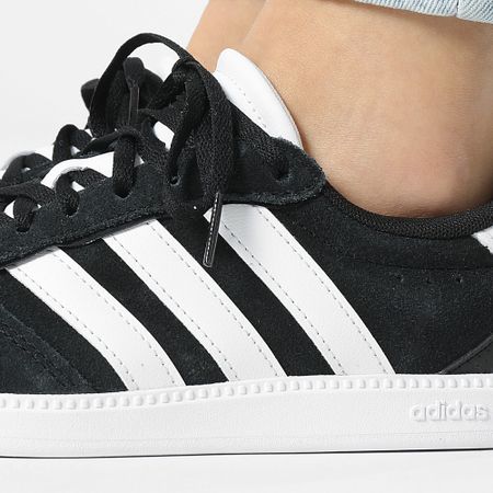 Adidas Performance - Breaknet Sleek Suede IH5466 Core Black Calzado Blanco Zapatillas Mujer