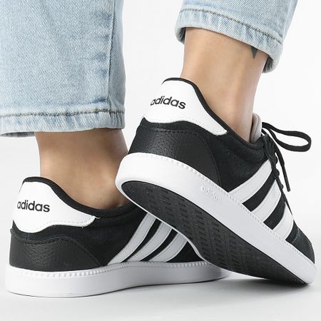 Adidas Performance - Breaknet Sleek Suede IH5466 Core Black Calzado Blanco Zapatillas Mujer