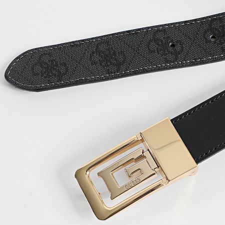 Guess - Cinturón reversible para mujer BW9207-P5130 Gris antracita Negro