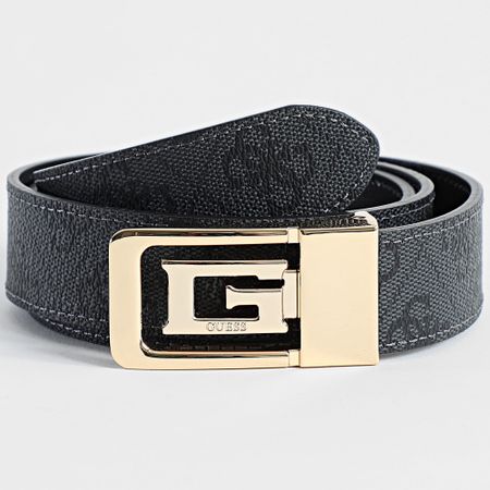 Guess - Cinturón reversible para mujer BW9207-P5130 Gris antracita Negro