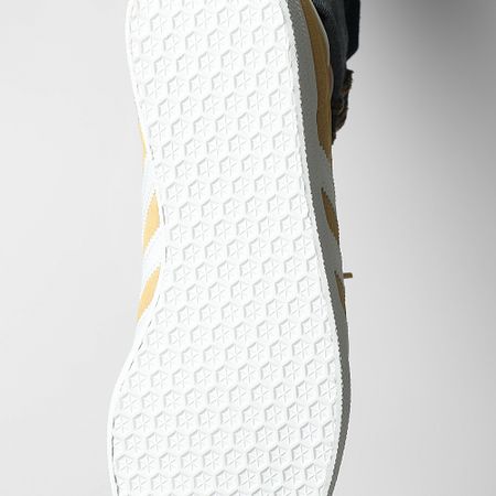 Adidas Originals - Gazelle JH5382 Avena Calzado Blanco Oro Metálico Zapatillas de deporte