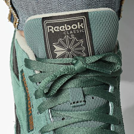 Reebok - Classic Leather Sneakers 100201135 Verde Marrón Beige