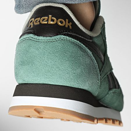 Reebok - Classic Leather Sneakers 100201135 Verde Marrón Beige