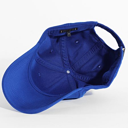 Tommy Hilfiger - Gorra de bandera de algodón de 6 paneles 3008 azul real