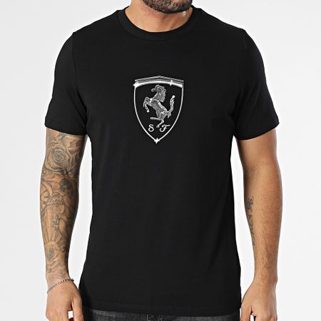 Puma - Camiseta Ferrari Race Tonal Escudo Grande 630189 Negro