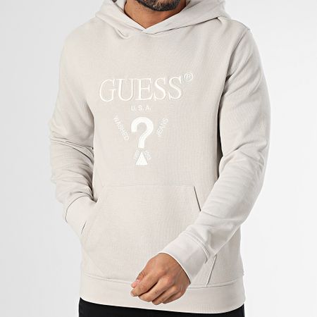 Guess - Sudadera con capucha M5RQ36-KCN01 Beige