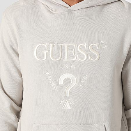 Guess - Sudadera con capucha M5RQ36-KCN01 Beige