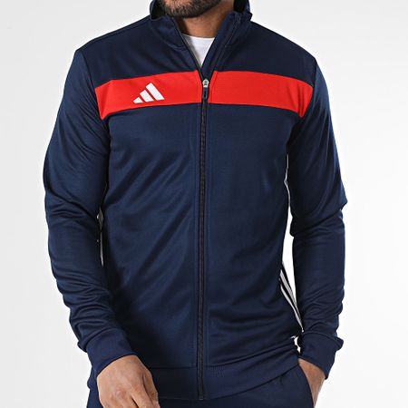 Adidas Performance - Chándal a rayas Tiro JD0467 Azul marino