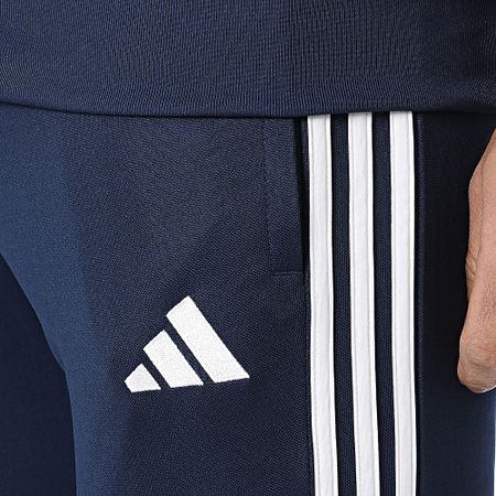 Adidas Performance - Chándal a rayas Tiro JD0467 Azul marino
