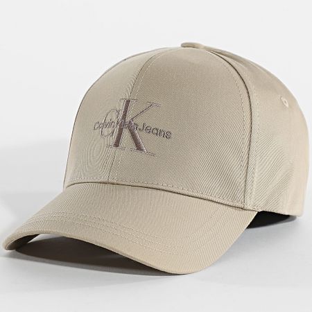 Calvin Klein - Gorra Mono Logo Bordada 2317 Beige