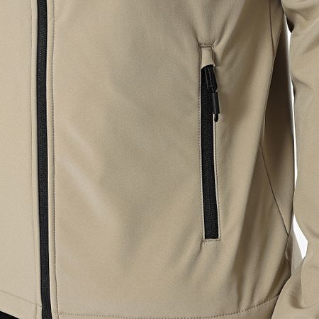 JJREBEL - Chaqueta con capucha y cremallera Liam Beige