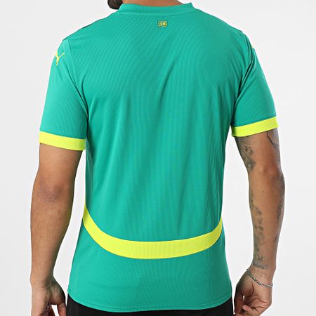 Puma - Réplica de la camiseta visitante de la Federación Senegalesa de Fútbol 777166 Verde