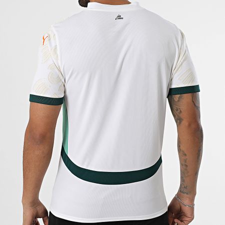 Puma - Camiseta réplica oficial FIF Costa de Marfil 777210 Blanco Beige