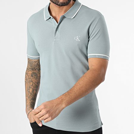 Calvin Klein - Polo de manga corta 5603 Azul claro