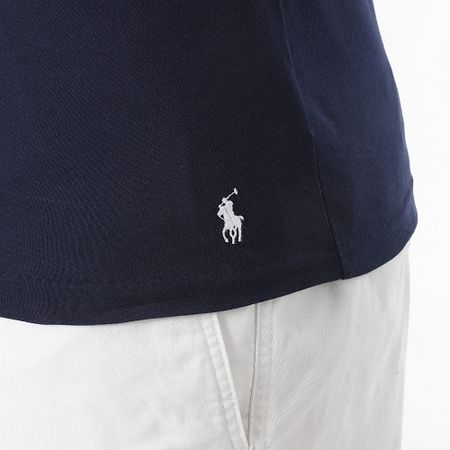 Polo Ralph Lauren - Lote de 3 camisetas Original Player Beige Azul claro Azul marino