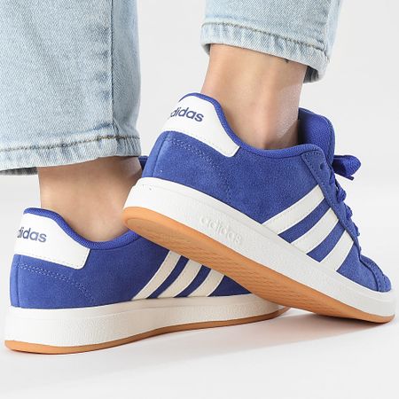 Adidas Performance - Zapatillas Mujer Grand Court 00s K JP5894 Semi Lucid Off White Gum