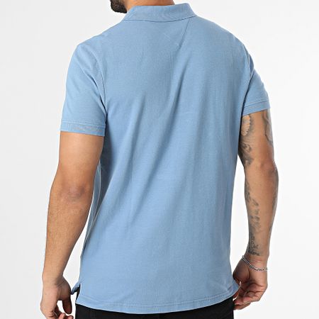 Tommy Jeans - Polo Manga Corta Slim 8312 Azul