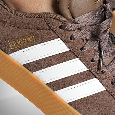 Adidas Performance - VL Court 3.0 Zapatillas JP7536 Earth Strata Calzado Blanco Oro Metal
