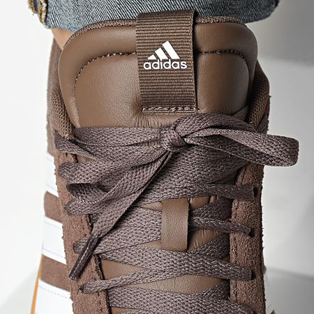 Adidas Performance - VL Court 3.0 Zapatillas JP7536 Earth Strata Calzado Blanco Oro Metal