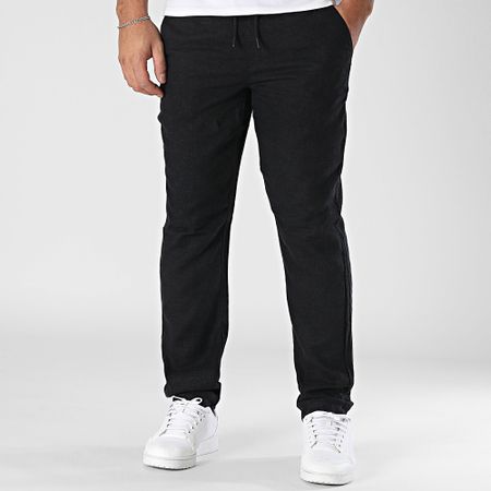 Blend - Pantalones de lino 20717867 Negro