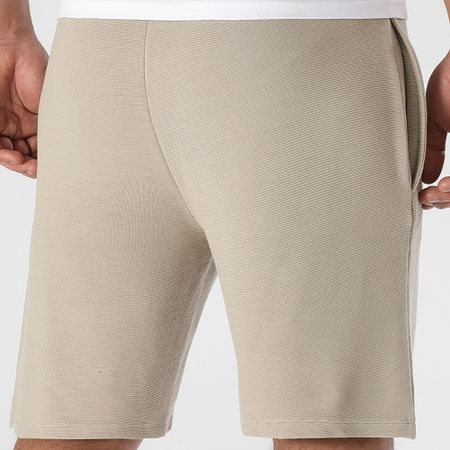 BOSS - Bermudas de canalé 50527391 Beige