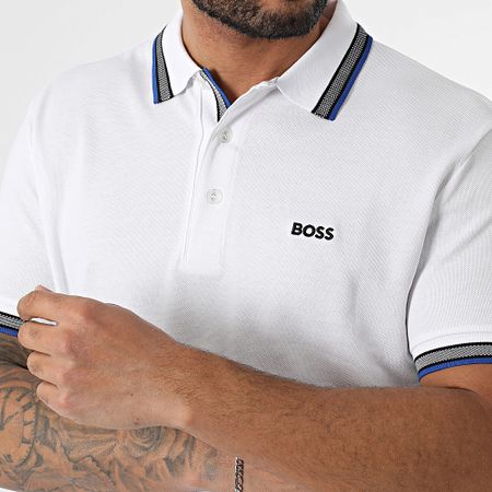 BOSS - Polo de manga corta Paddy 50469055 Blanco