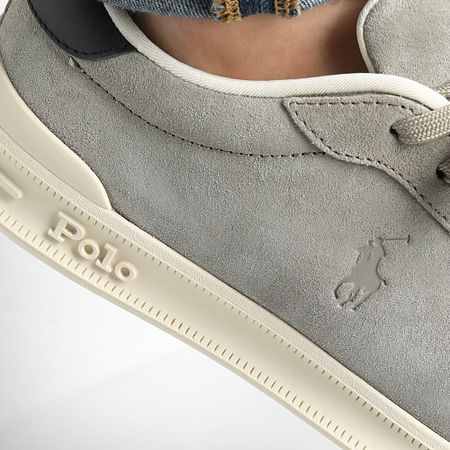 Polo Ralph Lauren - Heritage Court II Gris Negro Zapatillas