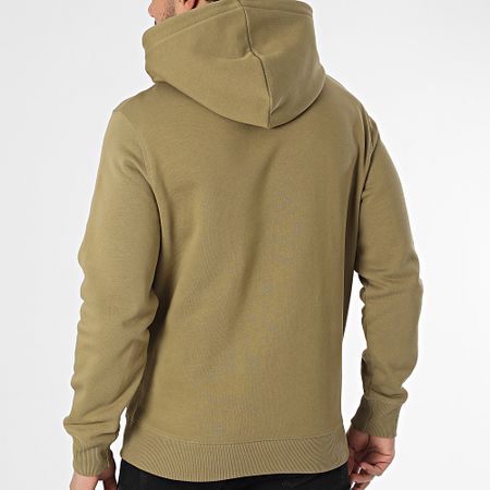 Calvin Klein - Sudadera con capucha 0805 Verde caqui