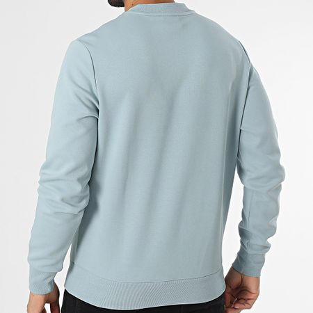 Calvin Klein - Repreve Micro Logo Sudadera cuello redondo 9926 Azul claro