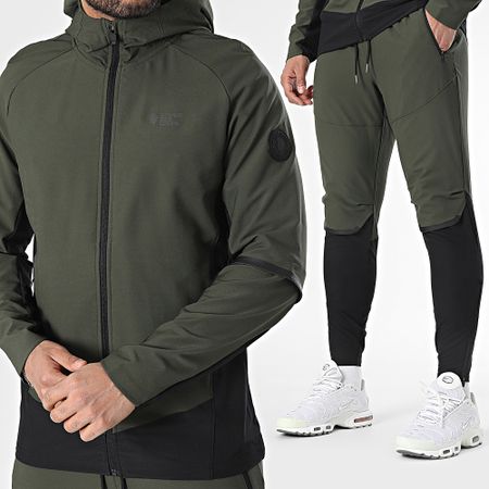 Comme Des Loups - Chándal Fazer Verde Caqui Negro