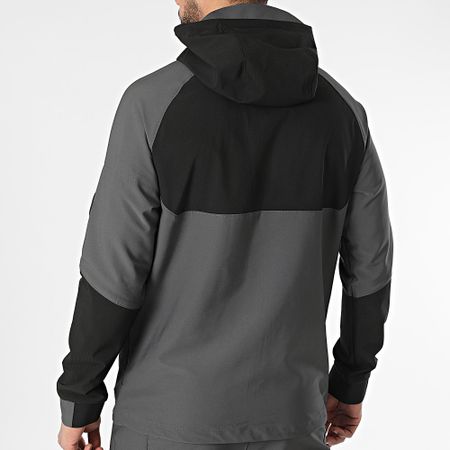 Comme Des Loups - Chándal Wolf Tech Gris Antracita Negro