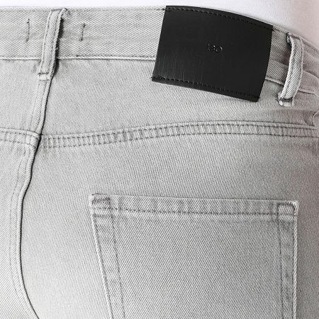 LBO - Pantalones cortos vaqueros anchos 3599 Gris