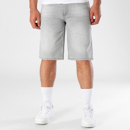 LBO - Pantalones cortos vaqueros anchos 3599 Gris