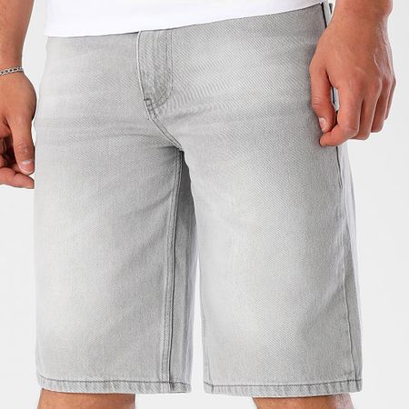 LBO - Pantalones cortos vaqueros anchos 3599 Gris