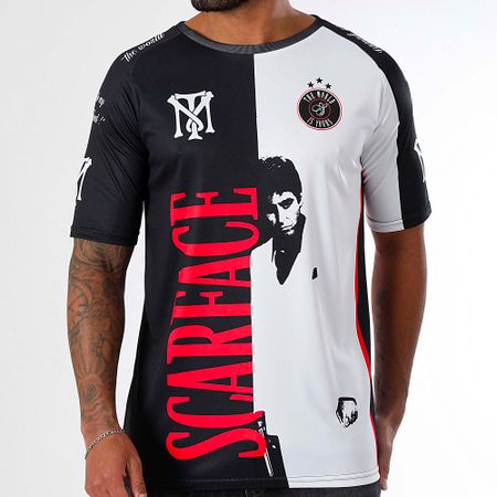 Scarface - Tony Montana Collector Jersey Negro Blanco
