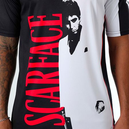 Scarface - Tony Montana Collector Jersey Negro Blanco